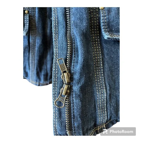 EUC INC International Concepts Denim Jacket ~ SMALL - Picture 7 of 11